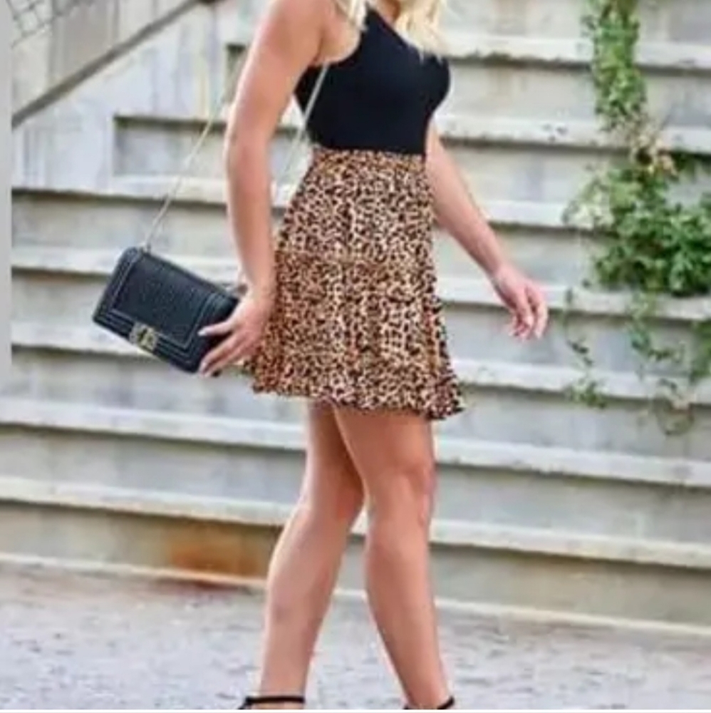 Leopard skirt Medium